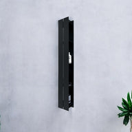 Raft metalic vertical pentru baie